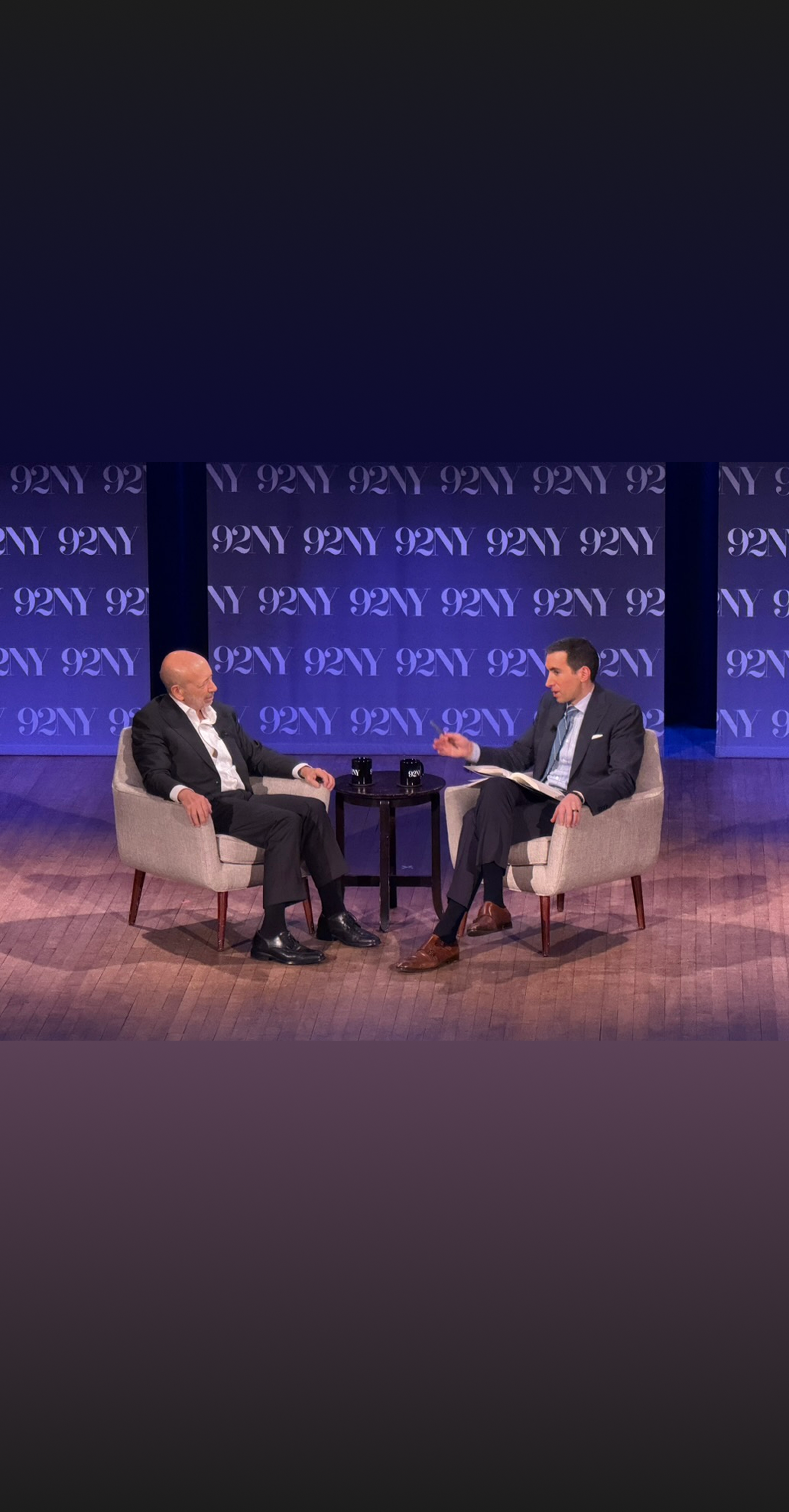 Blankfein’s Market Lens: AI, Iran and Private Credit